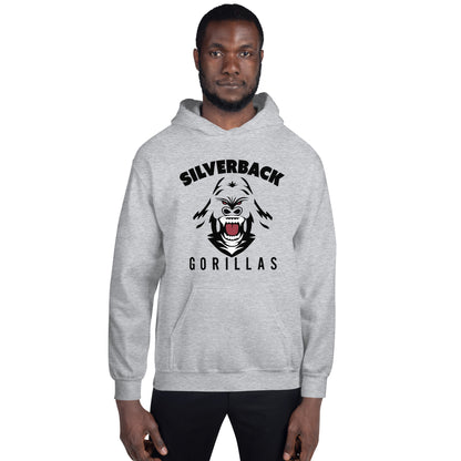 Unisex-Kapuzenpullover "Silverback Gorillas"