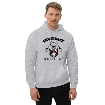 Unisex-Kapuzenpullover "Silverback Gorillas"