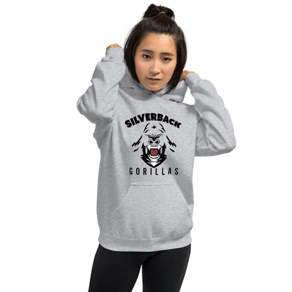 Unisex-Kapuzenpullover "Silverback Gorillas"