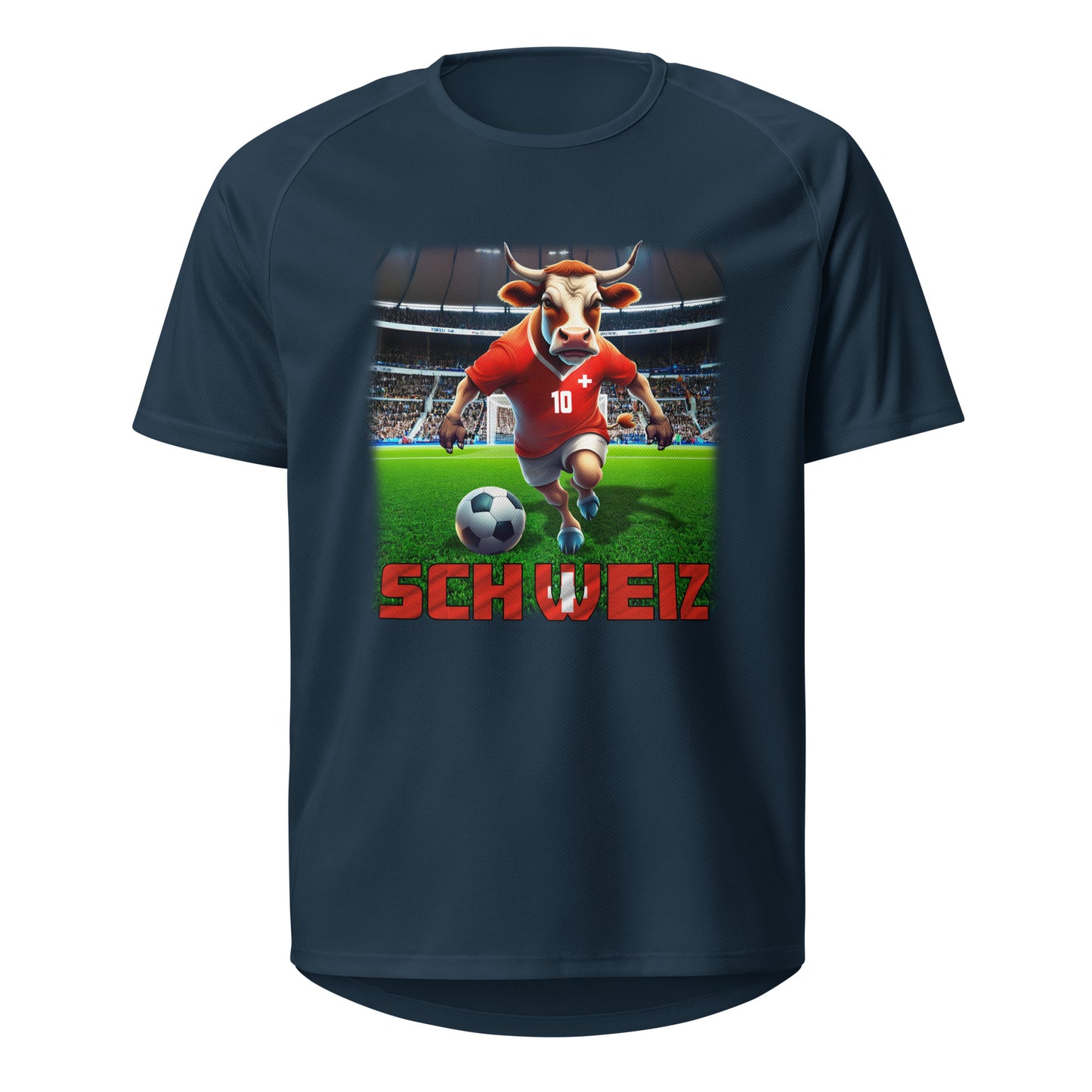 Schweiz EM Fußball Trikot Alternative Unisex Sport-Trikot