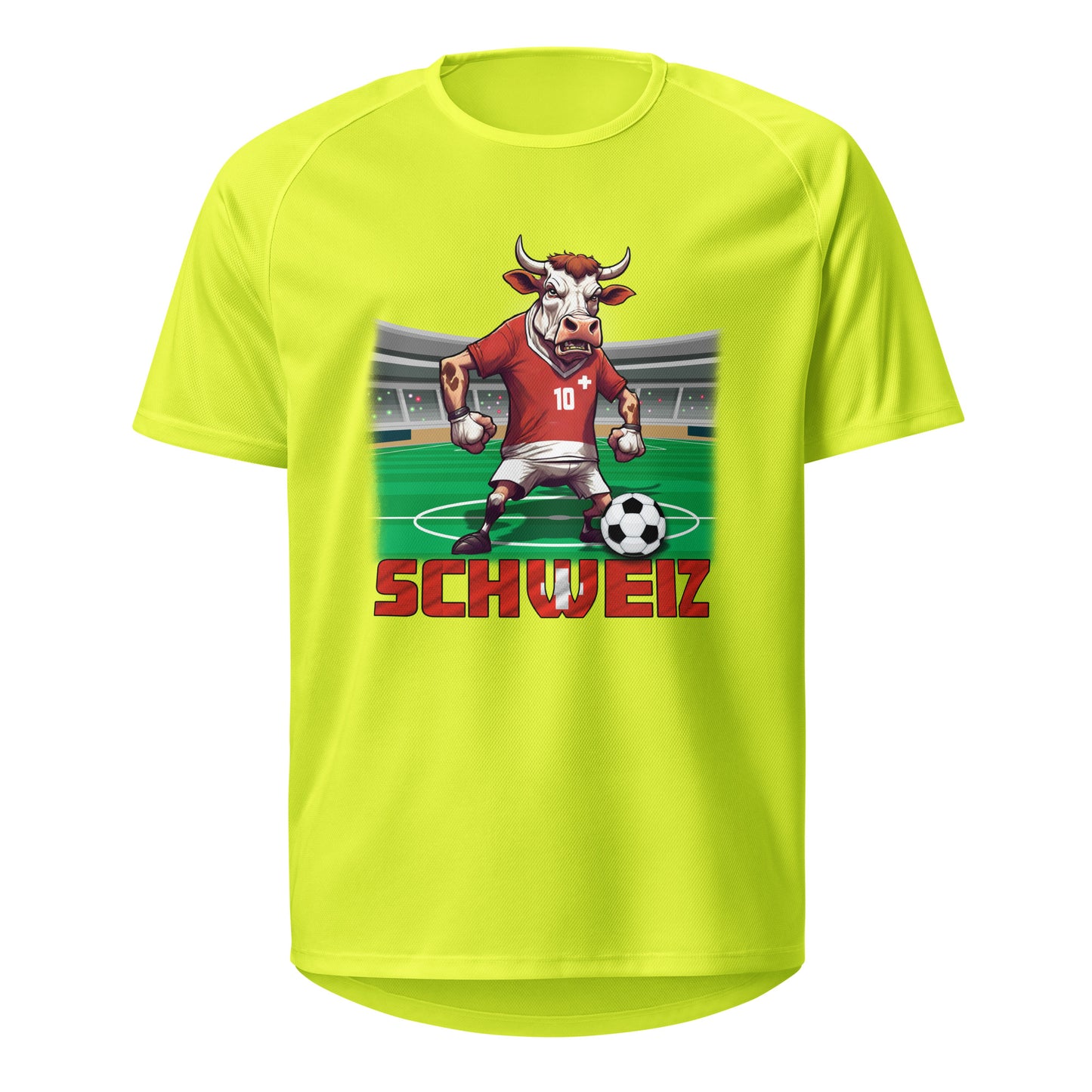 Schweiz EM Fußball Triko Unisex Sport-Trikot