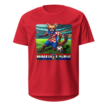 Maillot de football du championnat d'Europe de croatie, maillot de sport unisexe alternatif