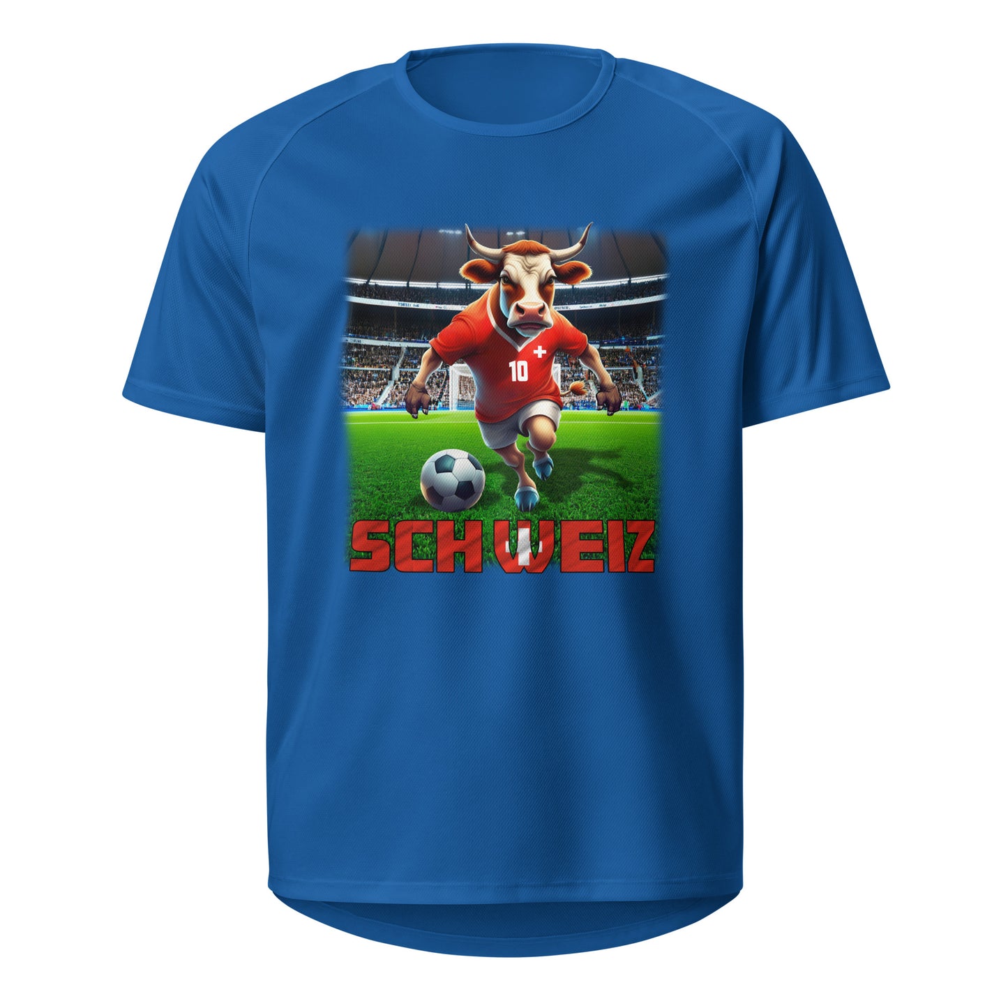 Schweiz EM Fußball Trikot Alternative Unisex Sport-Trikot