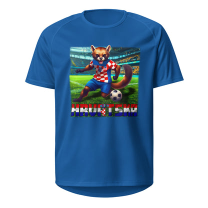 Maillot de football du championnat d'Europe de croatie, maillot de sport unisexe alternatif