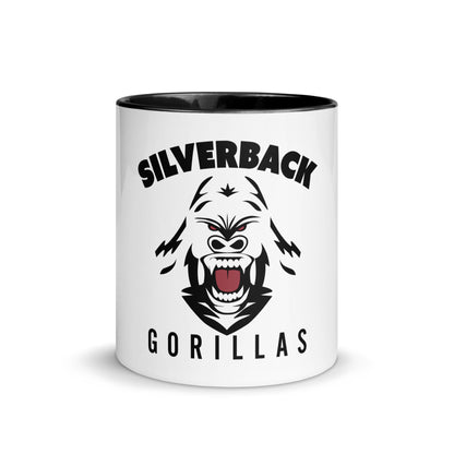 Mug avec intérieur coloré "Silverback Gorillas"