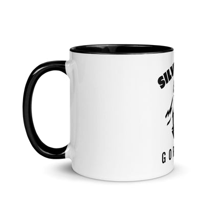 Mug avec intérieur coloré "Silverback Gorillas"