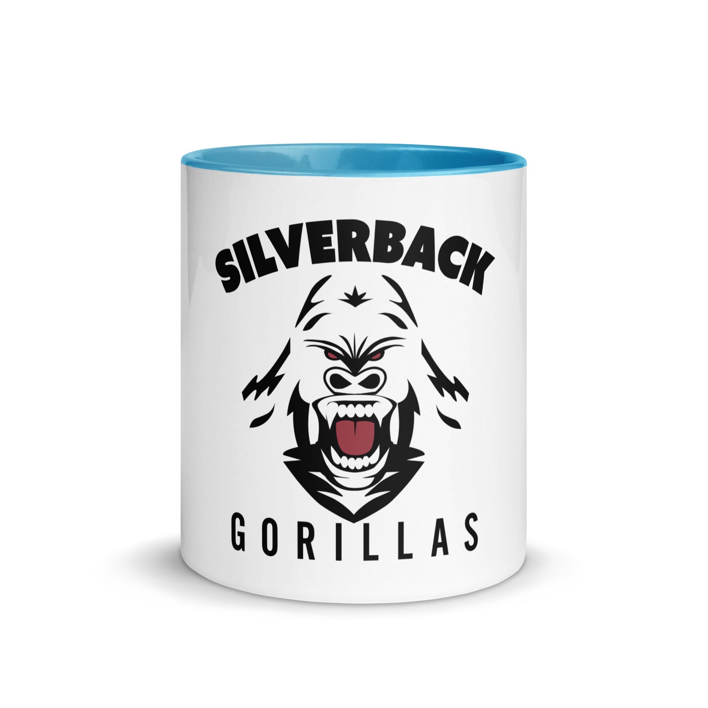 Mug avec intérieur coloré "Silverback Gorillas"