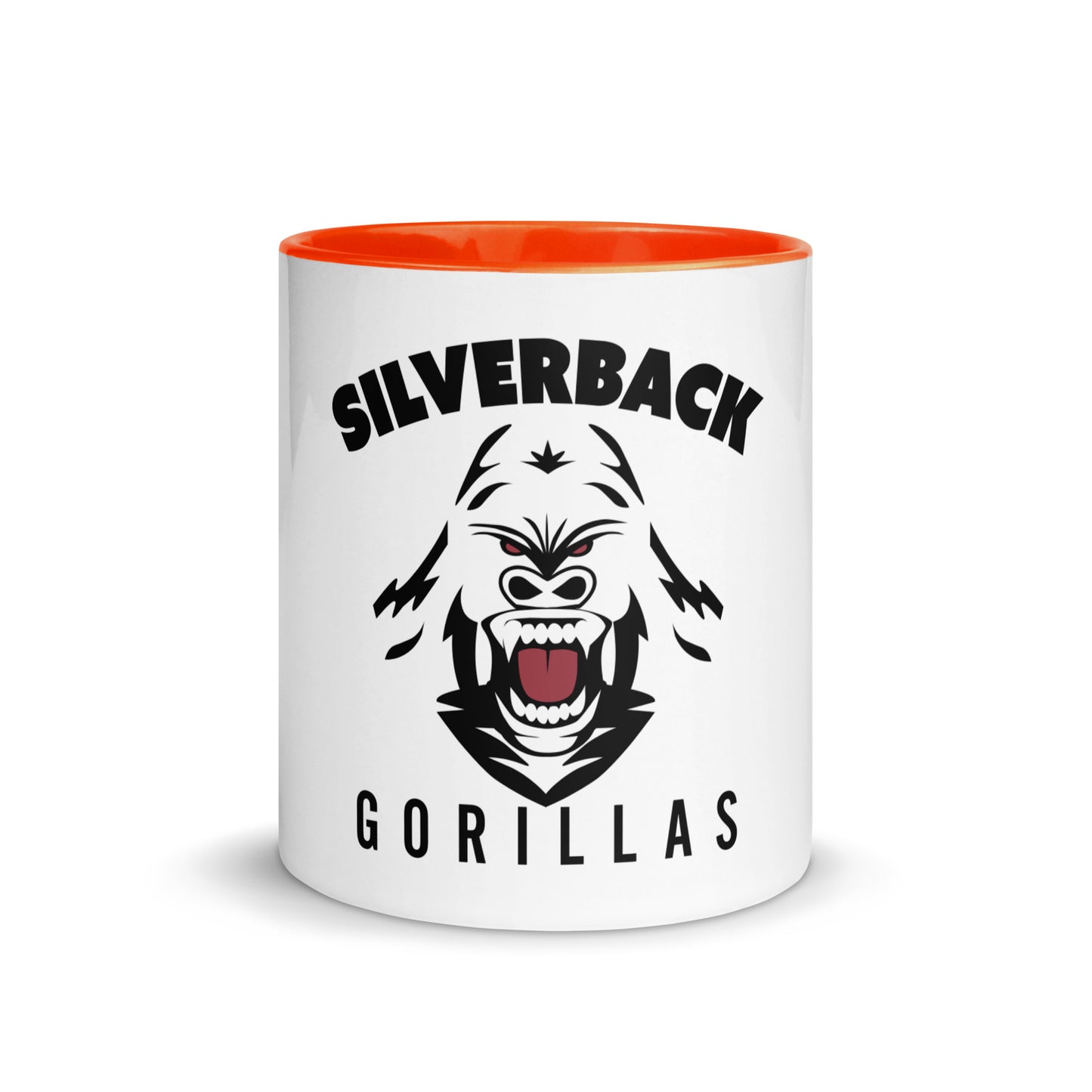 Mug avec intérieur coloré "Silverback Gorillas"