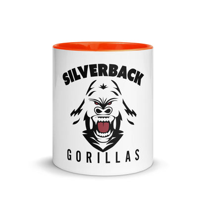 Mug avec intérieur coloré "Silverback Gorillas"