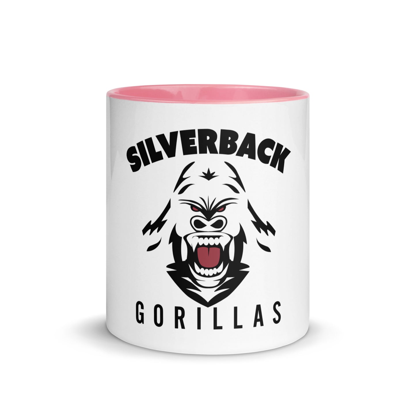 Mug avec intérieur coloré "Silverback Gorillas"