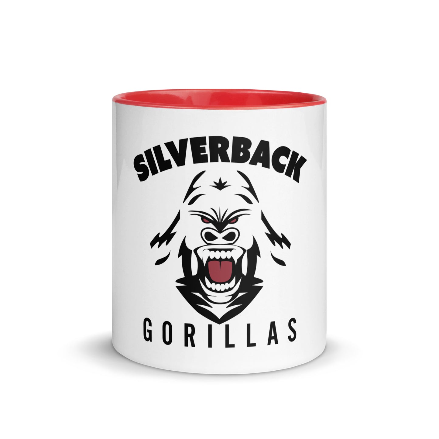Mug avec intérieur coloré "Silverback Gorillas"