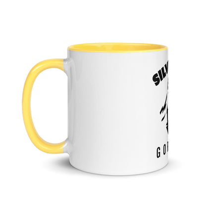 Mug avec intérieur coloré "Silverback Gorillas"