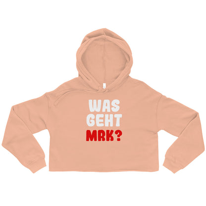 Sweat à capuche court "Quoi de neuf mrk?"