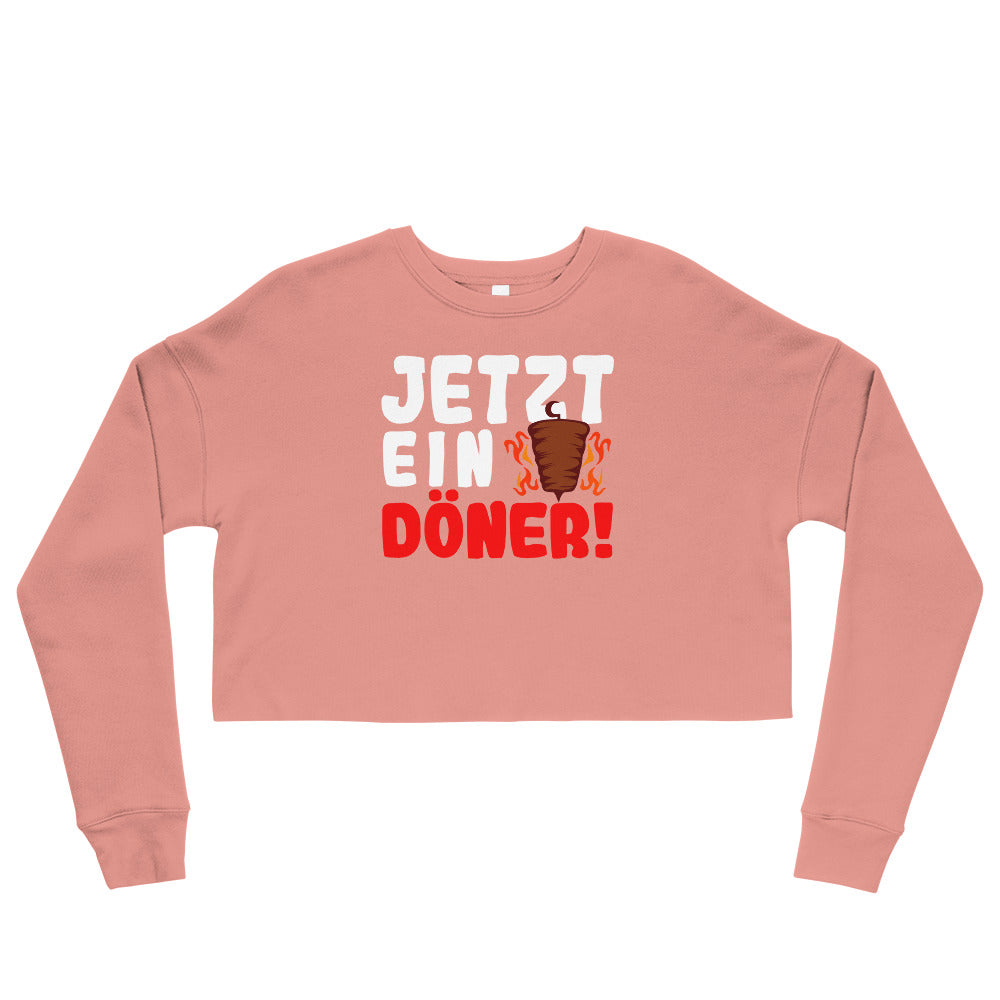 Crop sweater "Now a kebab!"