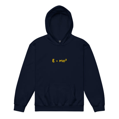 Heavy-Blend Hoodie for Youths "E=mc²"