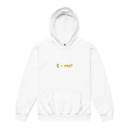 Heavy-Blend Hoodie for Youths "E=mc²"