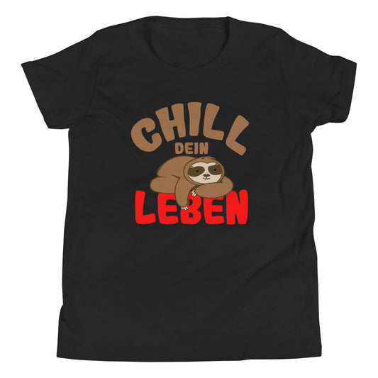 Short-sleeved T-shirt for children "Chill your life"