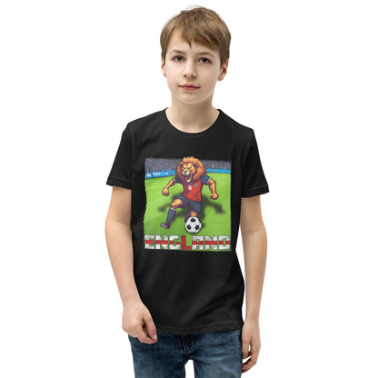 England EM Fußball Trikot Alternative Kurzärmeliges T-Shirt für Kinder