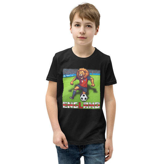England EM Fußball Trikot Alternative Kurzärmeliges T-Shirt für Kinder