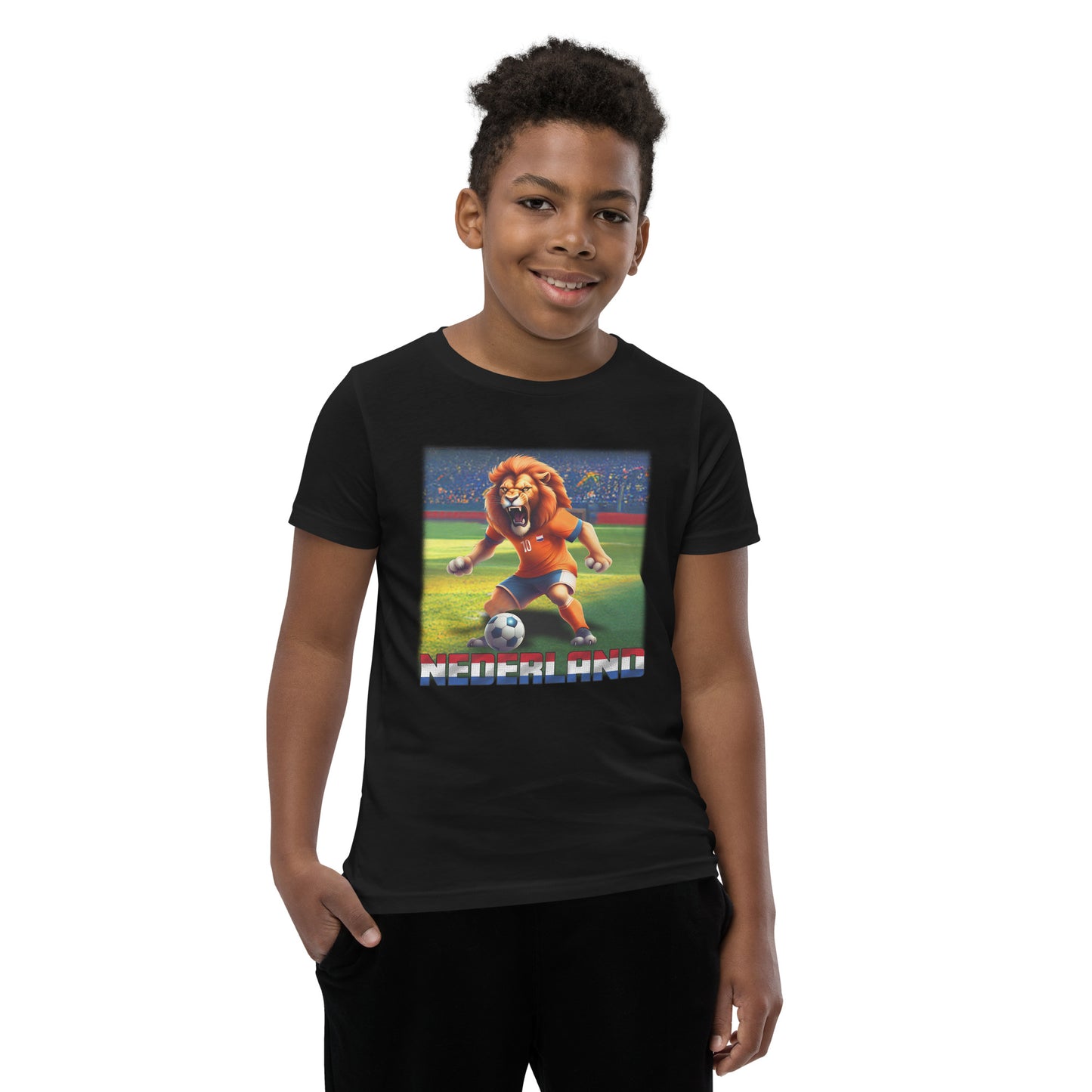 Niederlande EM Fußball Trikot Alternative Kurzärmeliges T-Shirt für Kinder