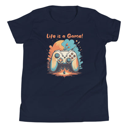 Kids' short sleeve t-shirt Live is a Game
