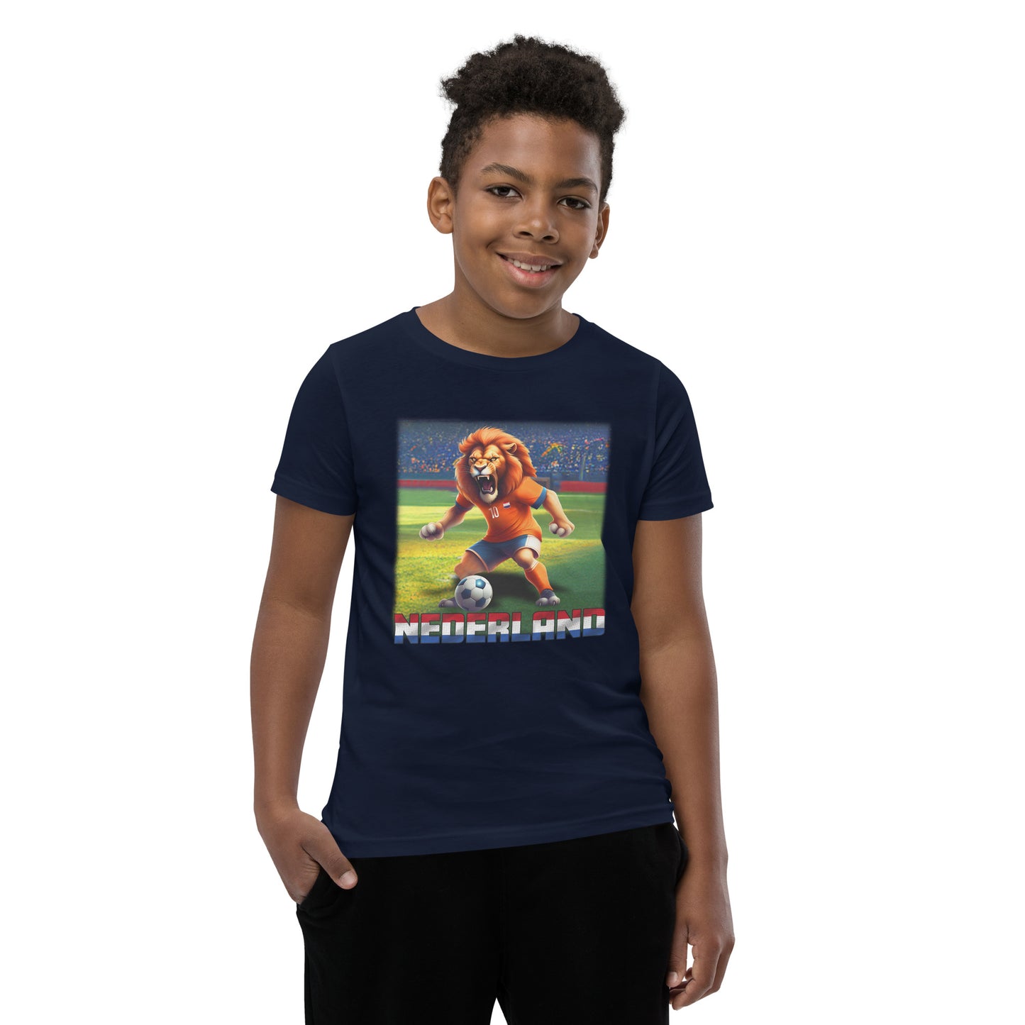 Niederlande EM Fußball Trikot Alternative Kurzärmeliges T-Shirt für Kinder