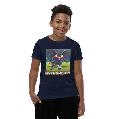 Österreich EM Fußball Trikot Alternative Kurzärmeliges T-Shirt für Kinder