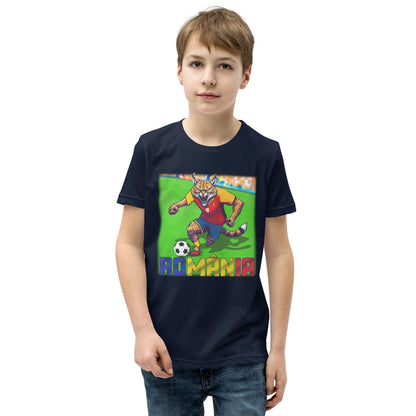 Rumänien EM Fußball Trikot Alternative Kurzärmeliges T-Shirt für Kinder