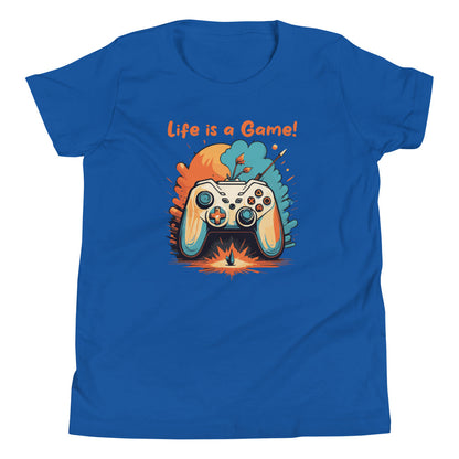Kids' short sleeve t-shirt Live is a Game