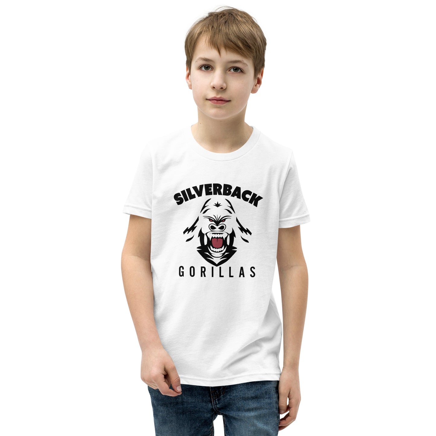 Short-sleeved T-shirt for children "Silverback Gorillas"