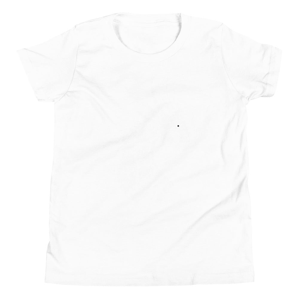 Short sleeve t-shirt for children dragon with nordic ornaments calligraphy