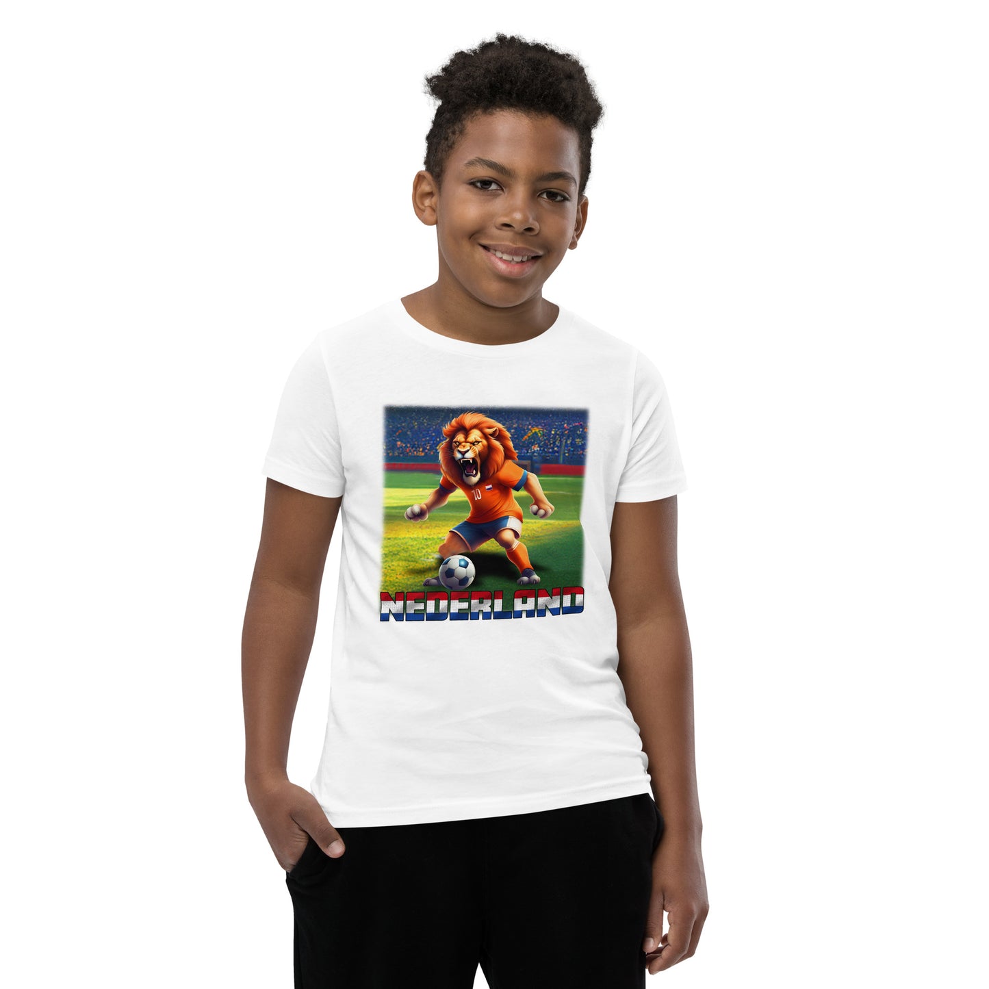 Niederlande EM Fußball Trikot Alternative Kurzärmeliges T-Shirt für Kinder